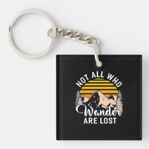 Niet iedereen die de wand kwijt is sleutelhanger