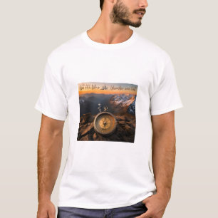 Niet iedereen die de wand kwijt is t-shirt
