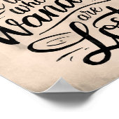 Niet iedereen die rondloopt is verloren, rustiek poster (Hoek)