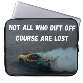Niet iedereen die van koers raakt, is verloren laptop sleeve
