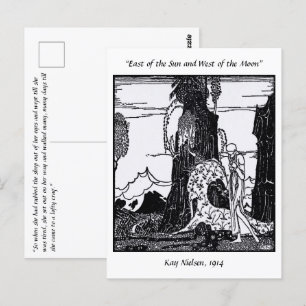 Niet iedereen die wander kwijt is, Kay Nielsen Briefkaart