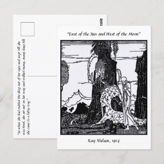 Niet iedereen die wander kwijt is, Kay Nielsen Briefkaart