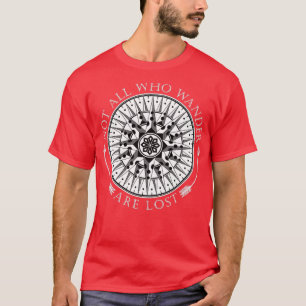 Niet iedereen die wander verliest 3 t-shirt