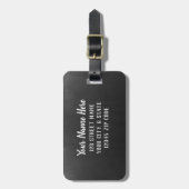 Niet iedereen die wander verliest citaat | BAGAGEL Bagagelabel (Voorkant verticaal)