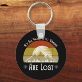 Niet iedereen die wast, is verloren sleutelhanger (Voorkant)