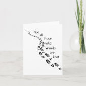 Niet iedereen die wringt, is het slachtoffer van h kaart (Voorkant)