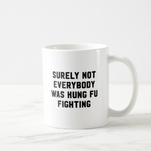 Niet iedereen was toch tegen kung fu? koffiemok