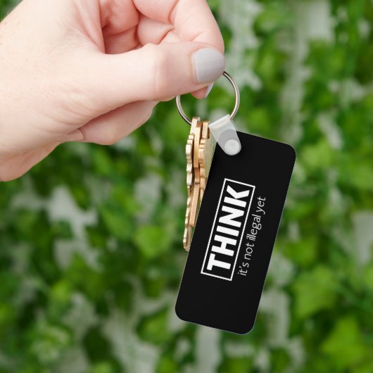 Niet illegaal sleutelhanger (Hand)