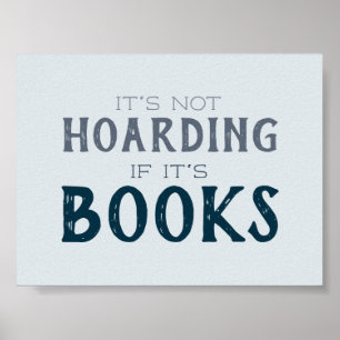 Niet in de gaten houden als het boeken zijn... poster