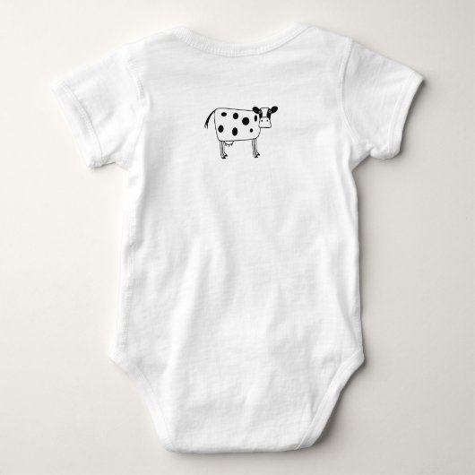 Niet in de Moo Romper (Achterkant)