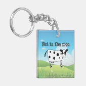Niet in de Moo Sleutelhanger (Voorkant Links)