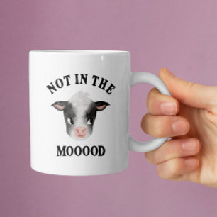 Niet in de Mooood Sassy Koe Koffiemok