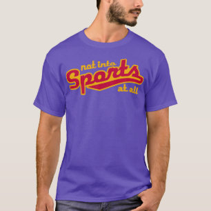 Niet in de sport t-shirt