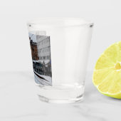 Niet in dienst shot glas (Rechts)