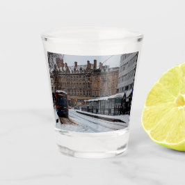 Niet in dienst shot glas