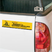 Niet in me hacken bumpersticker (Op Truck)