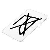 NIET IRON! MAGNEET (Linkerzijde)