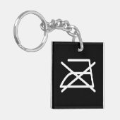 NIET IRON! SLEUTELHANGER (Voorkant Links)