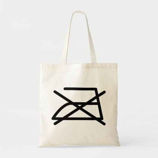 NIET IRON! TOTE BAG (Voorkant)