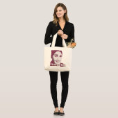 Niet je beste tweet grote tote bag (Voorkant (model))