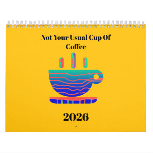 Niet je gebruikelijke koffiekalender kalender