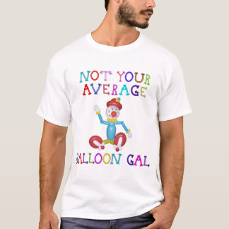 Niet je gemiddelde ballon ballonballon t-shirt