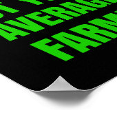 Niet je gemiddelde boer poster (Hoek)