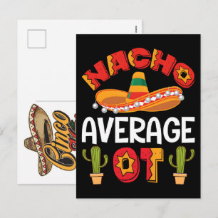 niet-je-gemiddelde-senorita-cinco-de-mayo-gelukkig feestdagenkaart