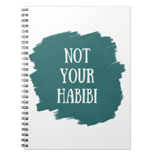 Niet je Habibi Notitieboek