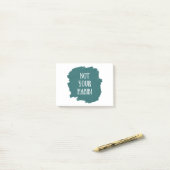 Niet je Habibi Post-it® Notes (Op bureau)