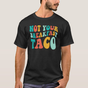 Niet je ontbijtroovy kleurig t-shirt