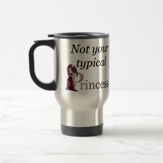 Niet je typische prinses Travel Mug... Ceri-stijl Reisbeker