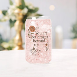 Niet kapot na reparatie blikvorm glas