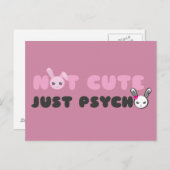 Niet klappen briefkaart (Voorkant / Achterkant)