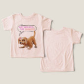 Niet knoeien met deze prinses (Ontwerp Voorkant & Achterkant)