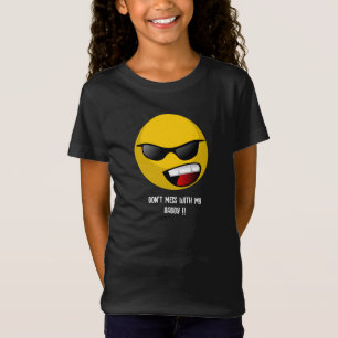 Niet knoeien met mijn papa kinder t-shirt
