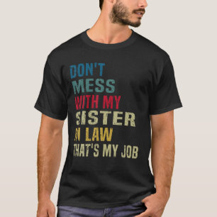 Niet knoeien met mijn ZUS in de wet Retro Funny Fa T-shirt