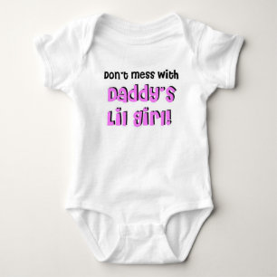 Niet knoeien met papa's Lil Girl! Romper