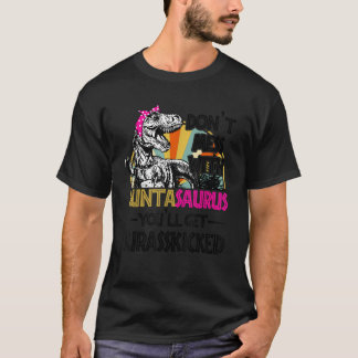 Niet knoeien met tantasaurus krijg je Jurasskicke T-shirt
