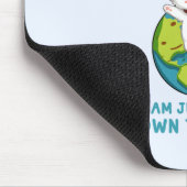 Niet kort, gewoon naar de aarde - Cat Humor Muismat (Hoek)