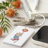 Niet lang nu sleutelhanger (Voorkant Rechts)