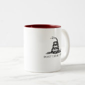 Niet lezen 1 tweekleurige koffiemok (Voorkant rechts)