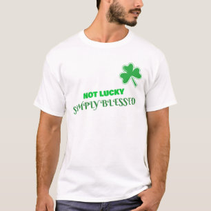 Niet Lucky gewoon geblesseerd St. Patrick's Day T-shirt