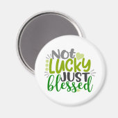 Niet Lucky, gewoon gebufferd Magneet (Voorkant / Achterkant)