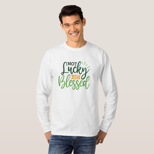 Niet Lucky Net geblesseerd Saint Patrick's Day Sai T-shirt (Voorkant volledig)