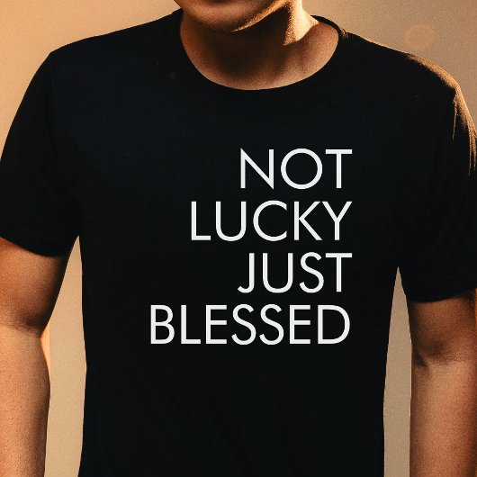 Niet Lucky Net geblesseerd St. Patrick's Christeli T-shirt