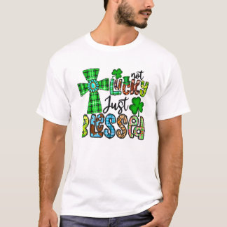 Niet Lucky Net geblesseerd, St Patrick's Day Chris T-shirt
