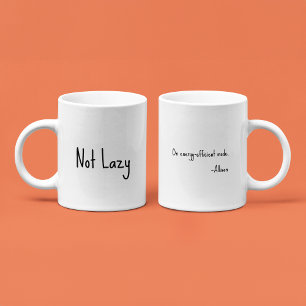 NIET lui, in energiezuinige modus - Funny Kantoor Koffiemok