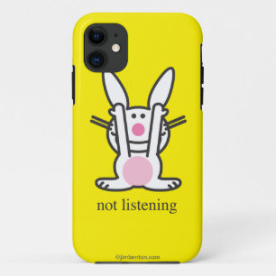 Niet luisteren iPhone 11 hoesje