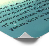 Niet meer bang (deur 1041) poster (Hoek)